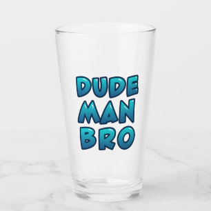 ProSuperhero Typ Man Bro Pint Glas