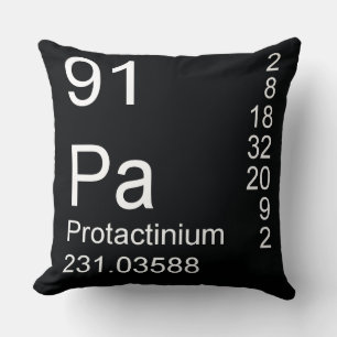 Protactinium Kissen