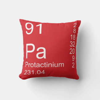 Protactinium Kissen