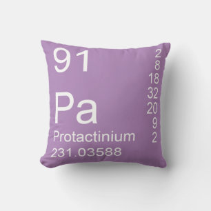 Protactinium Kissen