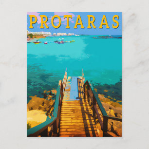 Protaras cyprus - Ostzypern Feiertagspostkarte