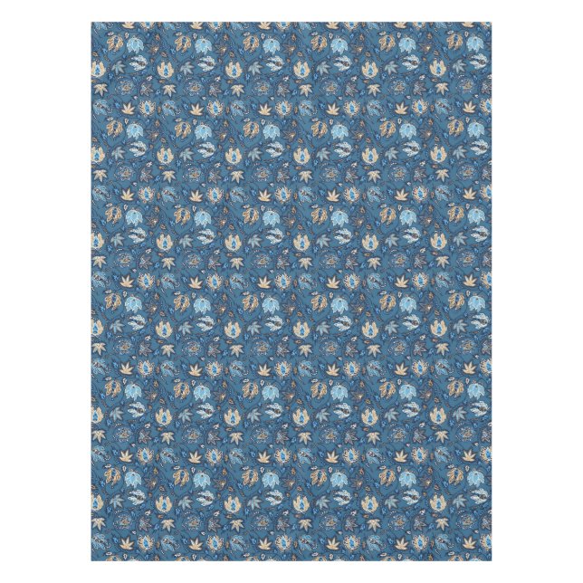 Protea Batik Hawaiian Tropical Floral Tischdecke (Vorderseite)