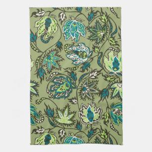 Protea Batik Tropical Blume Küchentuch