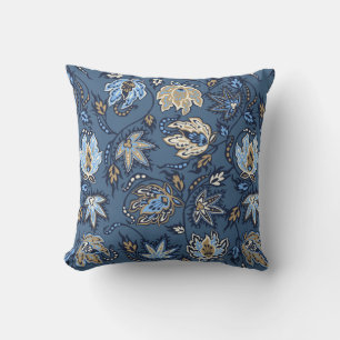 Protea Batik Tropical Blume Square Kissen