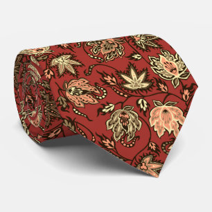 Protea Batik Tropical zweiseitig bedruckt Krawatte