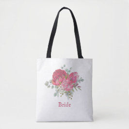 Protea Blume Bridal Tasche