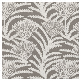 Protea Bohemian Grau Stoff