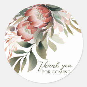 Protea-Rundsticker Runder Aufkleber