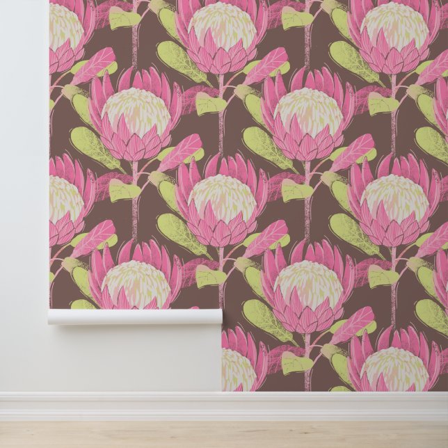 Protea Tapete (Anwendung)