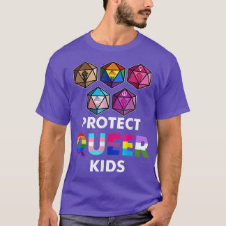 Protect Queer Kids LGBT Pride Month Support Rainbo T-Shirt