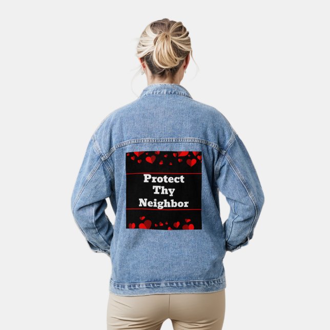 Protect Thy Neighbor Denimjacke Jeansjacke (Modell)