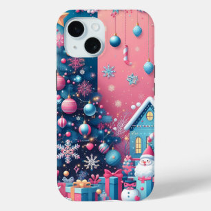 Protection de Noël pour iPhone 15 / coque ipad