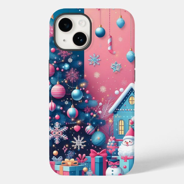 Protection festive pour votre iPhone 14 / coque ip (Verso)