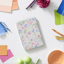 Housse d'iPad florale personnalisée