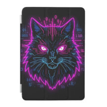 Neon Cat iPad Smart Cover