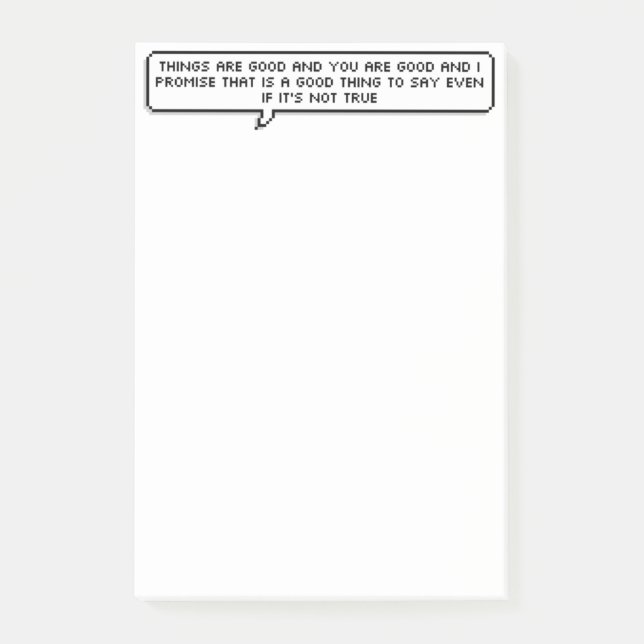 Protection positive de post-it (Devant)