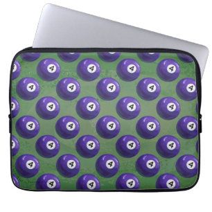 Protection Pour Ordinateur Portable 4 Motif de ballons de billard