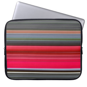 Protection Pour Ordinateur Portable Abstract #1: Red and Grey