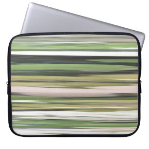 Protection Pour Ordinateur Portable Abstrait n° 2 : Flou vert olive