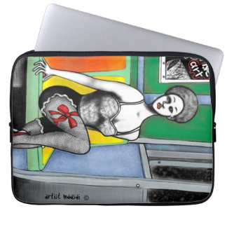 Protection Pour Ordinateur Portable Afro-Pin vers le haut de douille d'ordinateur