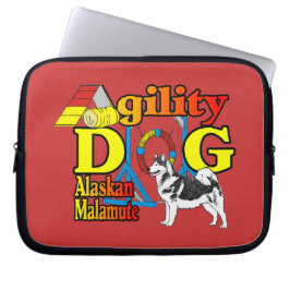 Protection Pour Ordinateur Portable Alaskan Malamute Agilité