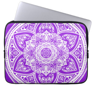 Protection Pour Ordinateur Portable Amethyst Mandala