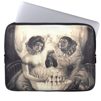 Protection Pour Ordinateur Portable Amour de crâne, illusion optique 13" douille