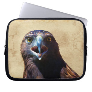 Protection Pour Ordinateur Portable Amusants Bald Eagle Mauvaise Attitude Faune