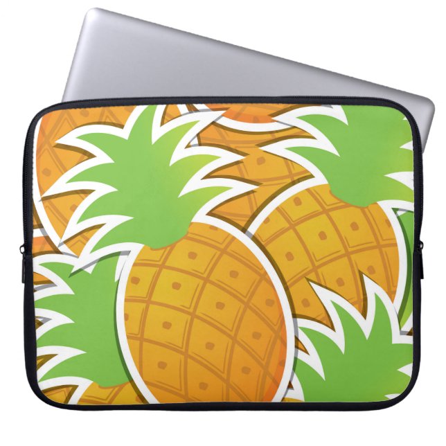 Protection Pour Ordinateur Portable Ananas funky (Devant)