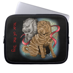 Protection Pour Ordinateur Portable Année chinoise du zodiaque du chien