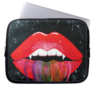 Protection Pour Ordinateur Portable Arc-en-ciel de vampire