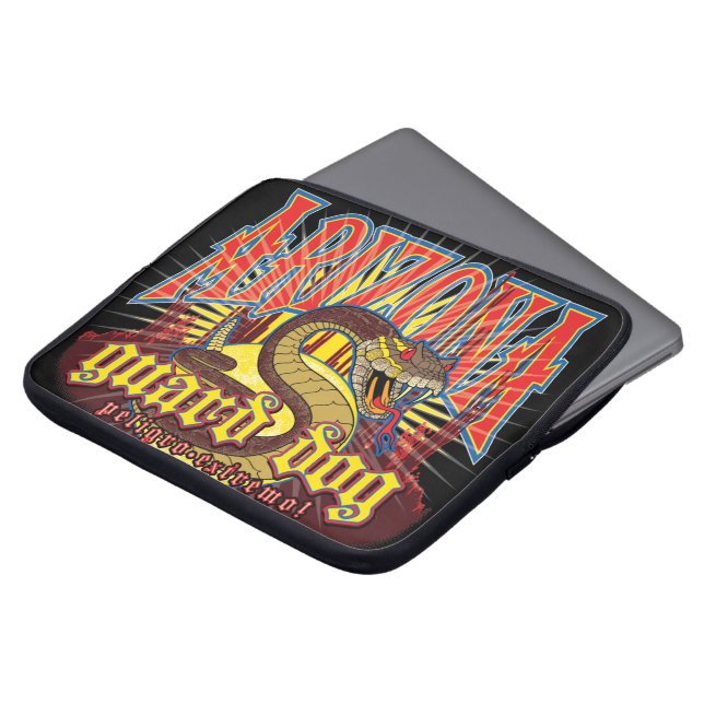 Protection Pour Ordinateur Portable Arizona Snake Art (Devant haut)