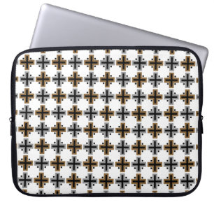 Protection Pour Ordinateur Portable arrière - plan motif abstrait de carré géométrique