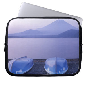 Protection Pour Ordinateur Portable Asie, Japon, Yamanashi, Bateaux à rames sur le lac