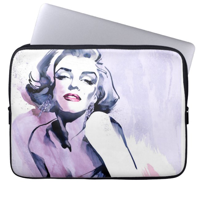 Protection Pour Ordinateur Portable Assez dans le pourpre (Devant)