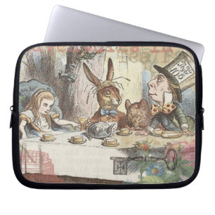 Protection Pour Ordinateur Portable Aventures d'Alice au Pays des Merveilles Art de la