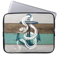 Awesome cool vintage ancre bleue serpent blanc