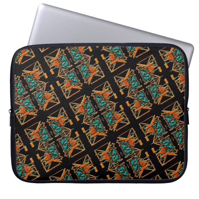 Protection Pour Ordinateur Portable Aztec Mandala (Devant)