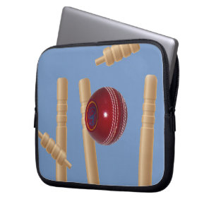 Protection Pour Ordinateur Portable Balle Et Pompes De Cricket,