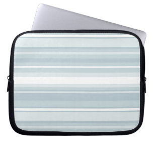 Protection Pour Ordinateur Portable Bandes bleu glace