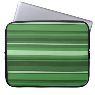 Protection Pour Ordinateur Portable Bandes vertes