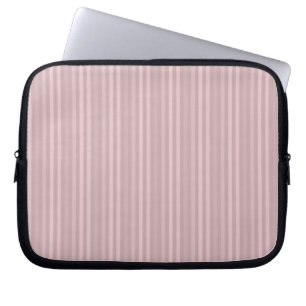 Protection Pour Ordinateur Portable Bandes Verticales Pastel Pink