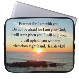 PROTECTION POUR ORDINATEUR PORTABLE BEAU ISAIAH 41:10 SCELER