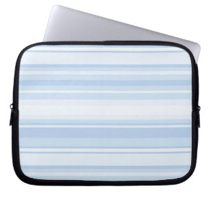 Protection Pour Ordinateur Portable Bébé rayures bleues