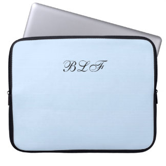 PROTECTION POUR ORDINATEUR PORTABLE BLEU CHIC DE L'ORDINATEUR PORTABLE SLEEVE-SOLID