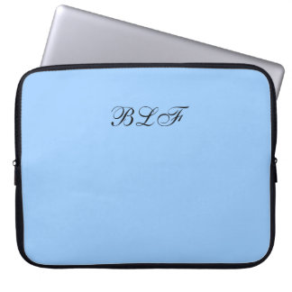 PROTECTION POUR ORDINATEUR PORTABLE BLEU CHIC DE L'ORDINATEUR PORTABLE SLEEVE-SOLID