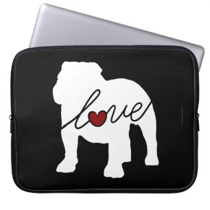 Protection Pour Ordinateur Portable Bouledogue anglais Loveq