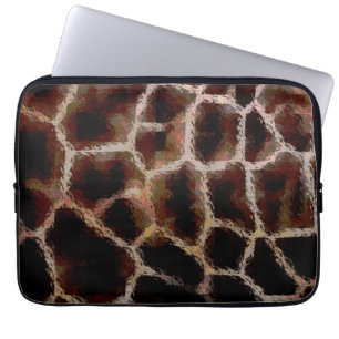 Protection Pour Ordinateur Portable Brown poster de animal