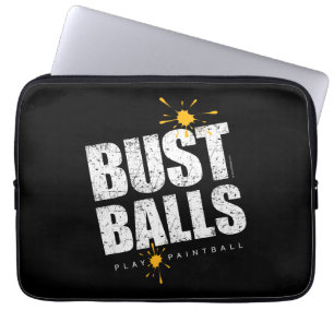 Protection Pour Ordinateur Portable Bust Bust Balls de Painball