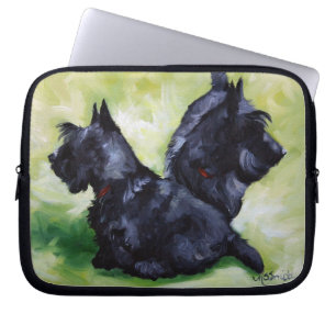 Protection Pour Ordinateur Portable Caisse d'ordinateur portable de chien de Terrier